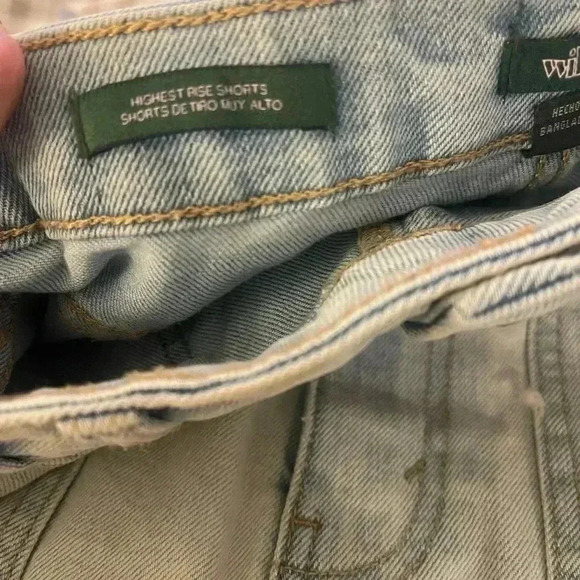 Target high rise cargo shorts patch pockets new with tags 4 - Picture 4 of 7